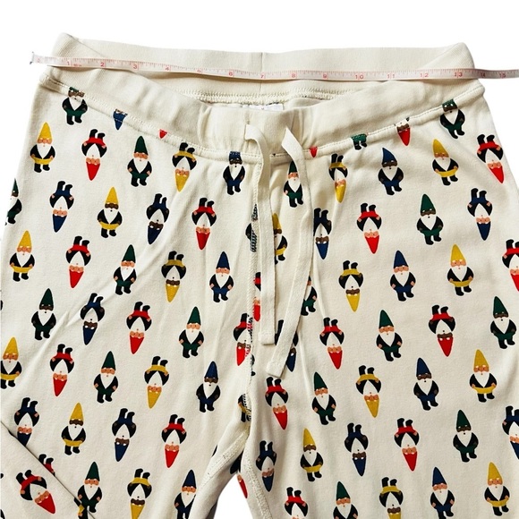 Hanna Andersson Unisex Organic Cotton Holiday Gnome Pajama Bottoms Size Medium - Picture 5 of 8